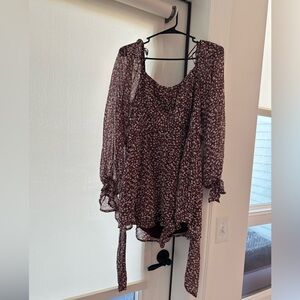 Babydoll Romper w/ Tie Back